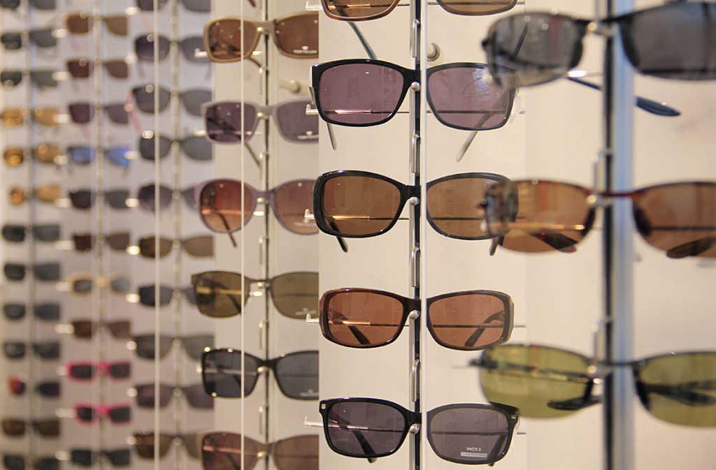 Große Sonnenbrillen Auswahl